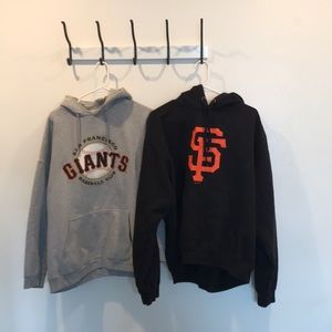 2 SF Giants hoodies
